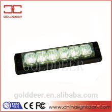 9 - 30V seguridad auto roja Led de luz estroboscópica impermeable (GXT-6)